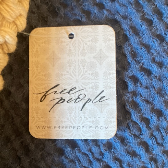 Free People NWT You Are My Sunshine ribbed edges mid weight knit sweater size XS - Picture 10 of 12
